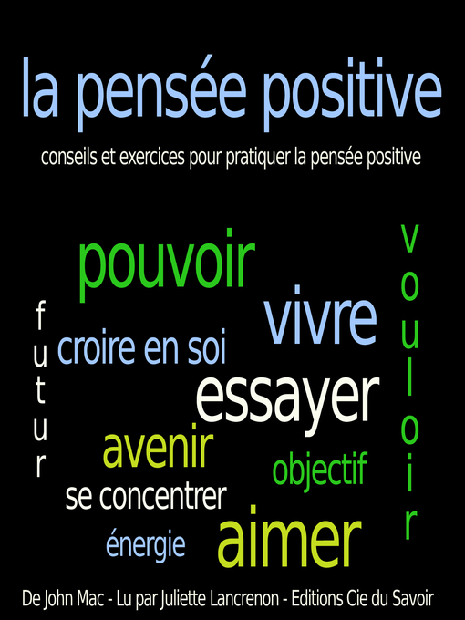 Title details for Pensée Positive by John Mac - Available